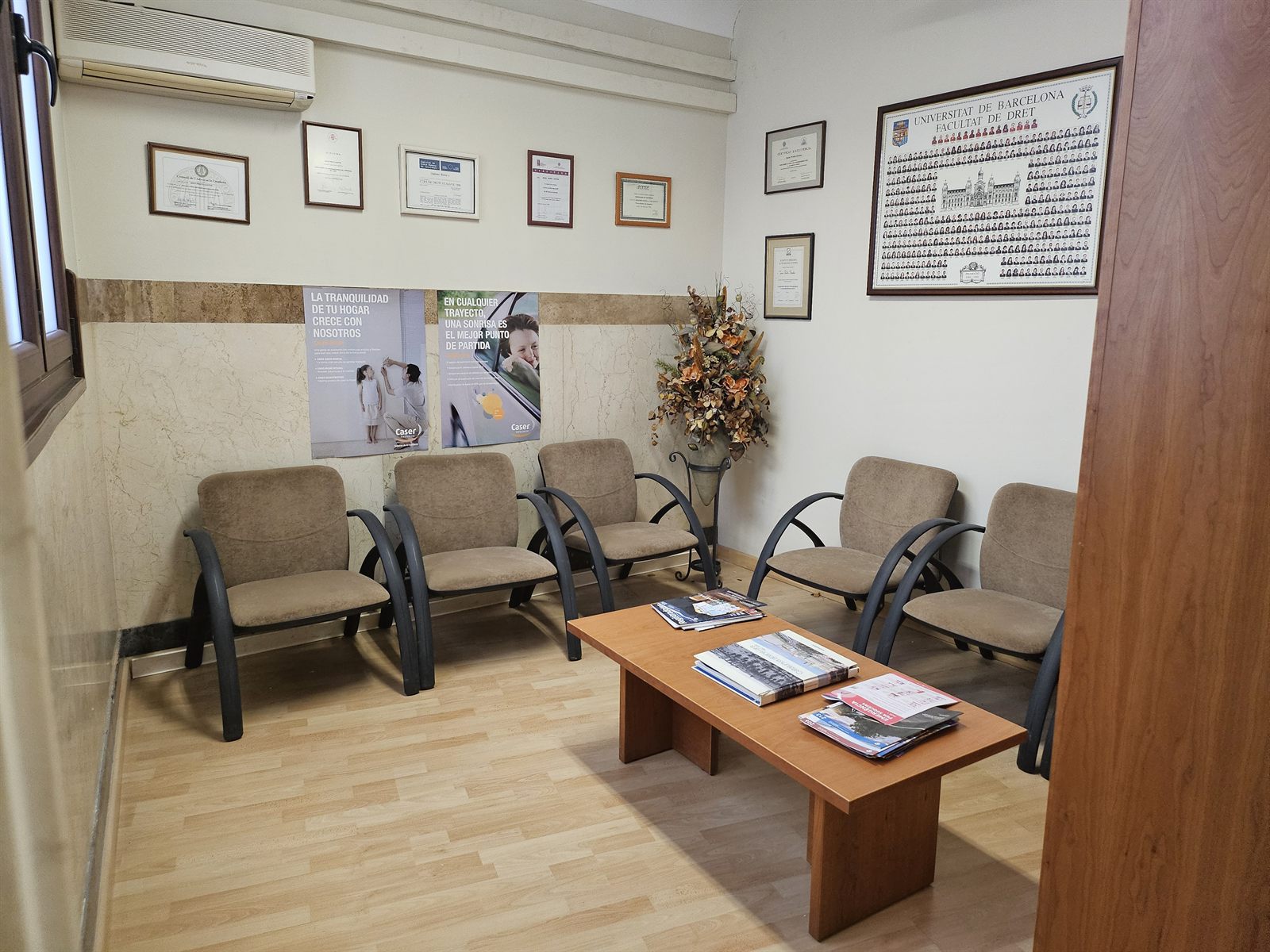 Sala de espera de Bufet Prieto